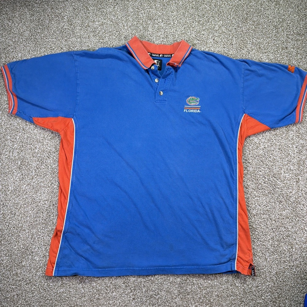 Vintage Florida Gators Starter Polo Size XL Striped Essentials